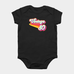 Vintage 1980 Baby Bodysuit